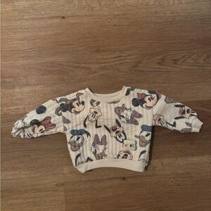 Disney Cream Dinosaur Print Hoodie